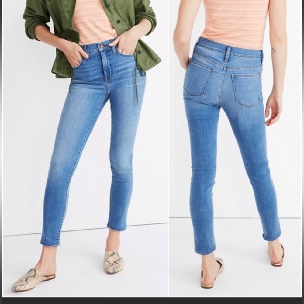 Madewell Roadtripper Crop Jeans in Iberia Wash